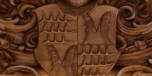 Details of the coat of arms of the counts of Württemberg.
