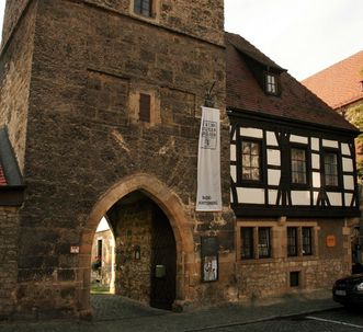 The gate tower at Urach Palace