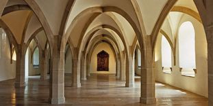 View of the Knights’ Hall, Urach Palace.