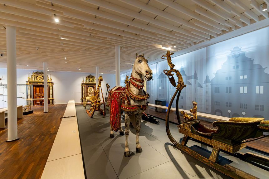 Residenzschloss Urach, Prunkschlittensammlung