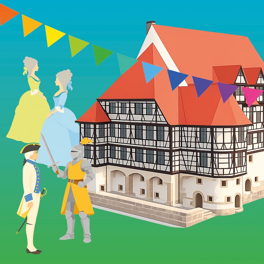 Residenzschloss Urach, Werbebild, Eröffnungswochenende