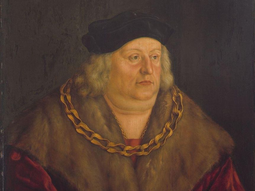 Herzog Albrecht IV. von Bayern, Ölgemälde, 1535