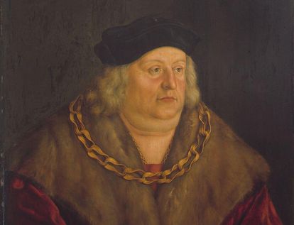 Duke Albrecht IV von Bayern, oil painting, 1535