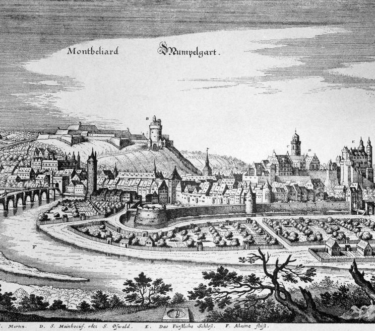 Mömpelgard und Württemberg