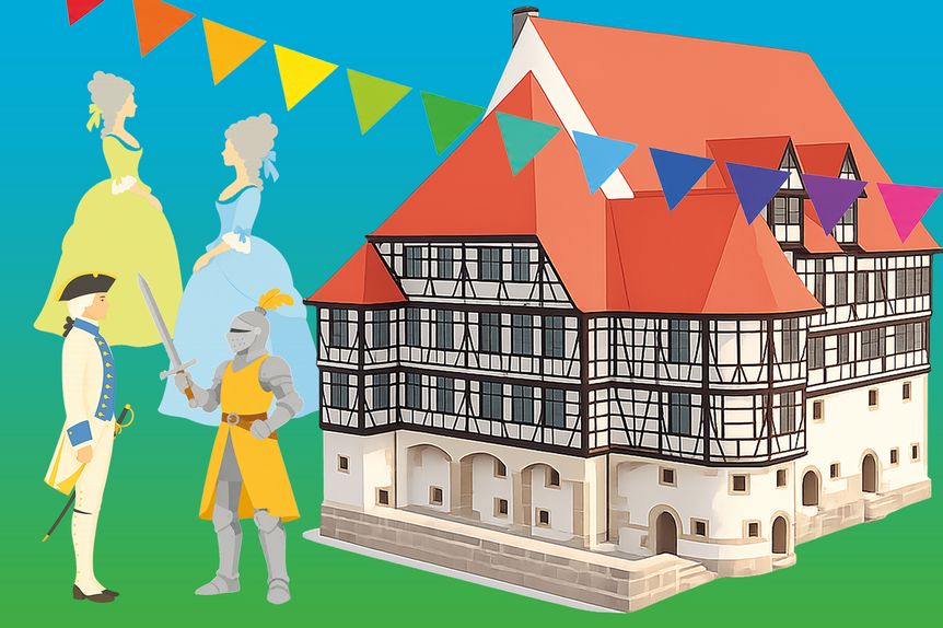 Residenzschloss Urach, Werbebild, Eröffnungswochenende
