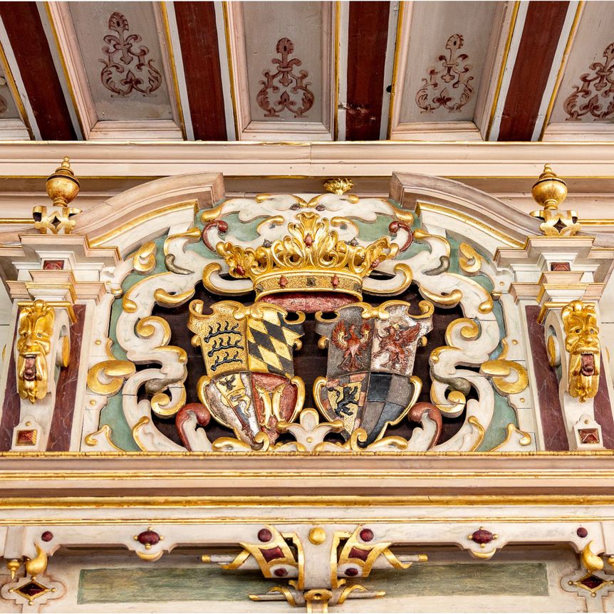 Château résidentiel d' Urach, salle dorée