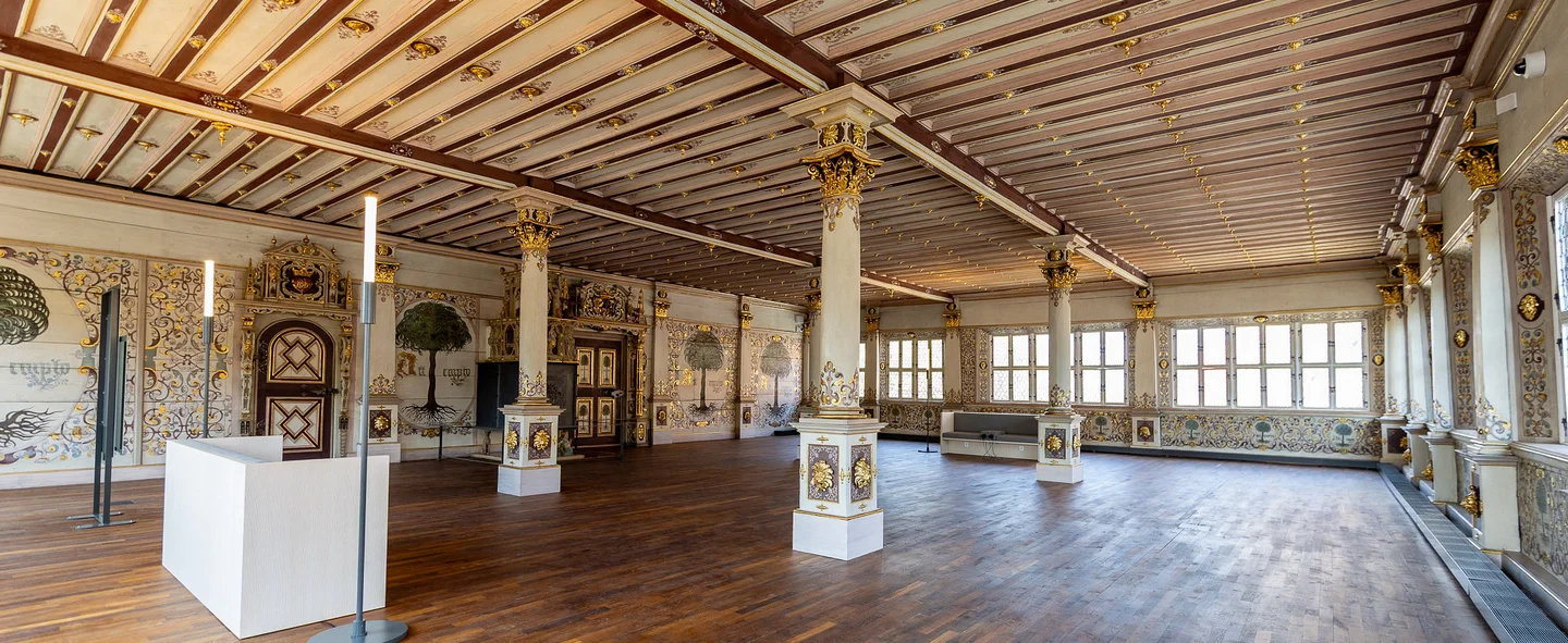 Residenzschloss Urach, Innansicht, Goldener Saal