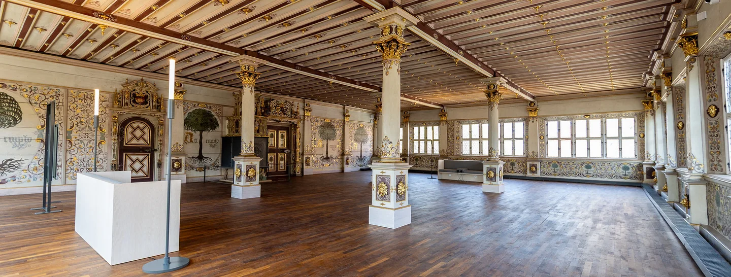 Residenzschloss Urach, Innansicht, Goldener Saal