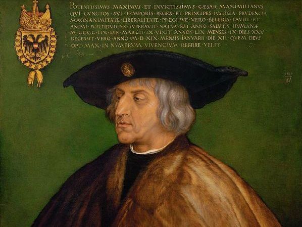 Kaiser Maximilian I., Gemälde von Albrecht Dürer, 1519