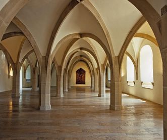 View of the Knights’ Hall, Urach Palace